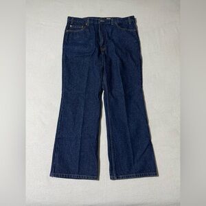 Vintage Levis 517 Mens 38x29 Blue Denim Bootcut‎ Cowboy Western Jeans